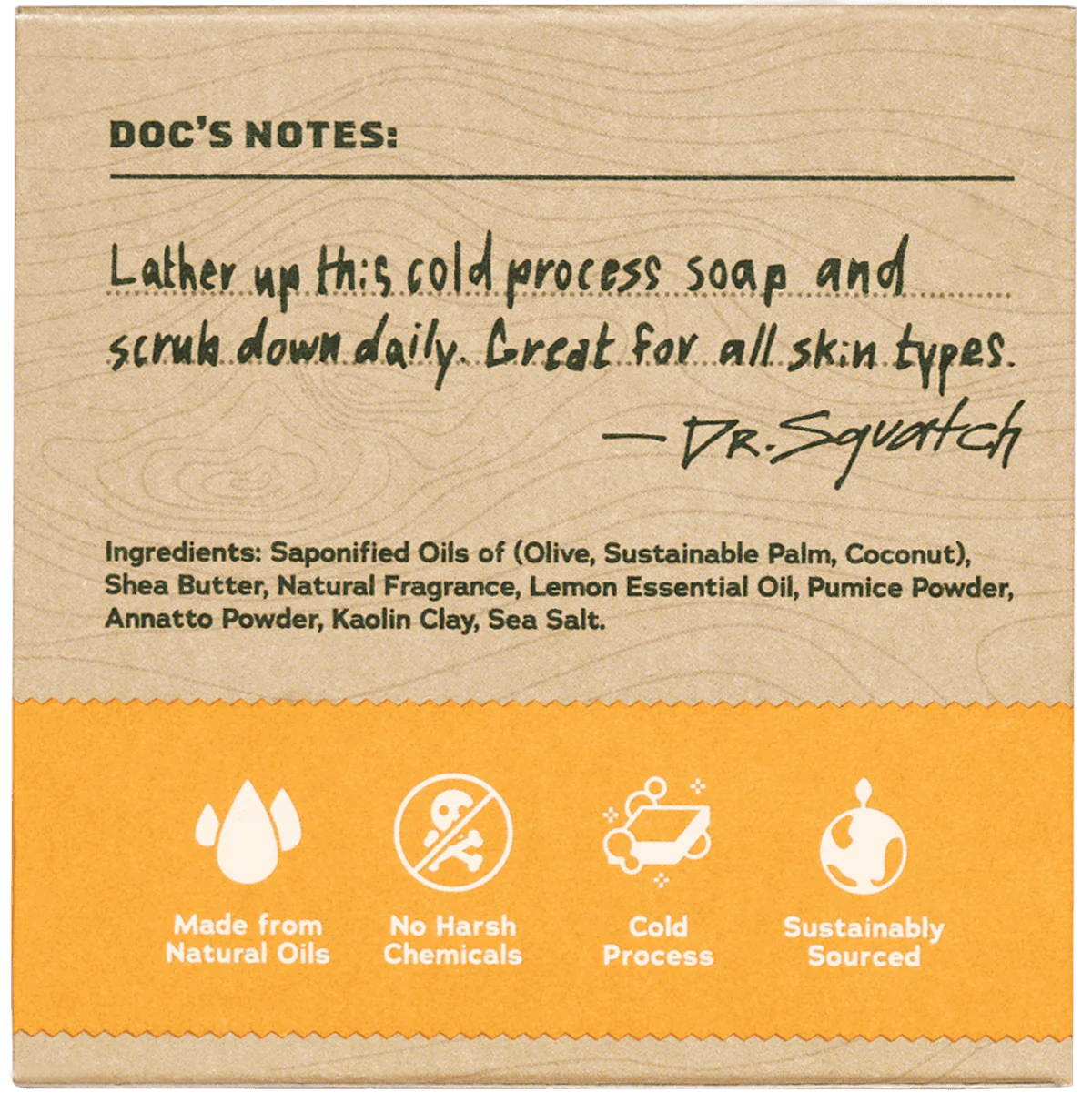 Dr. Squatch Bar Soap SUMMER CITRUS