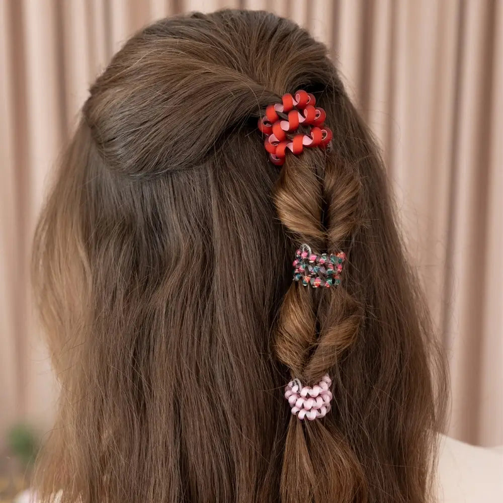 Teleties Tied in Tartan | Large | Hair Ties