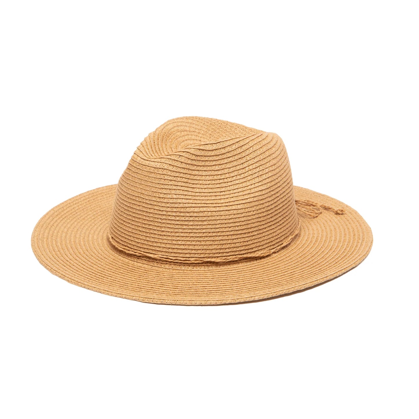 San Diego Hat Women's Water Repellent Fedora with Tie-Tobacco