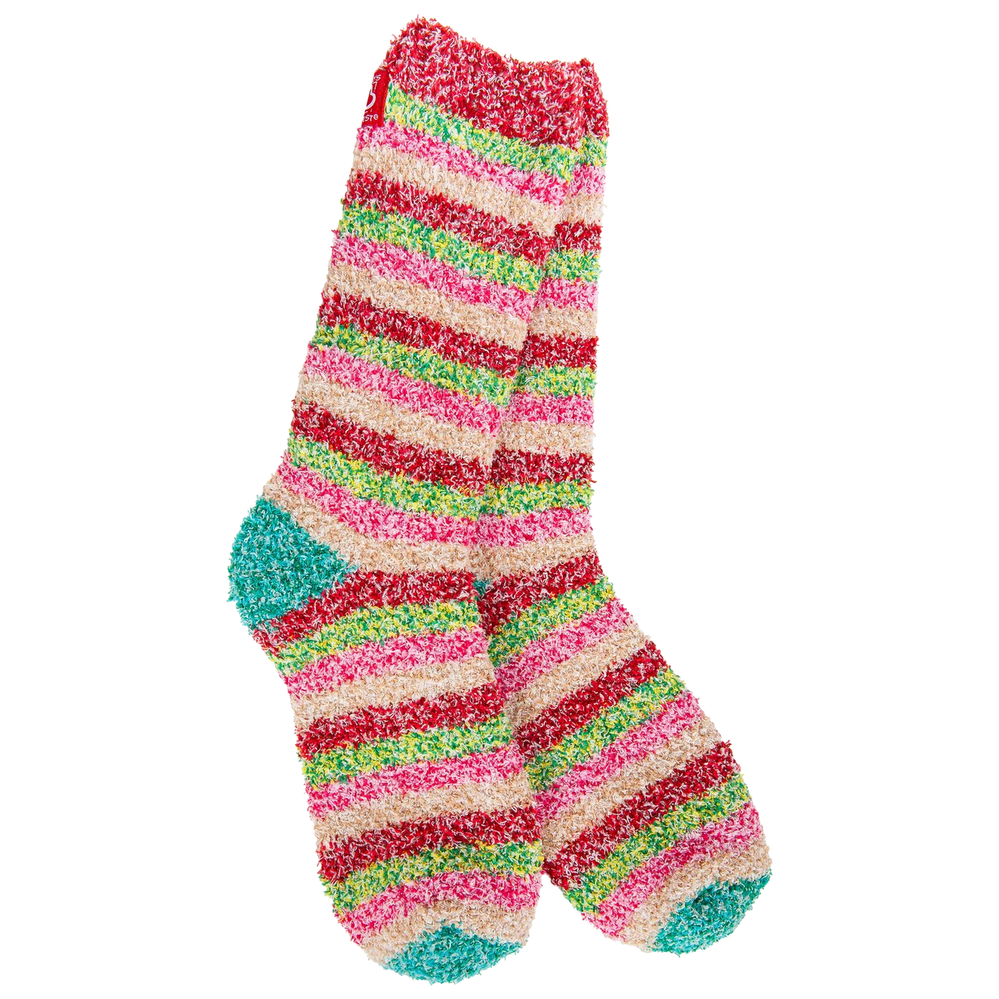 World's Softest Socks Holiday Multi Crew-Holiday Multi