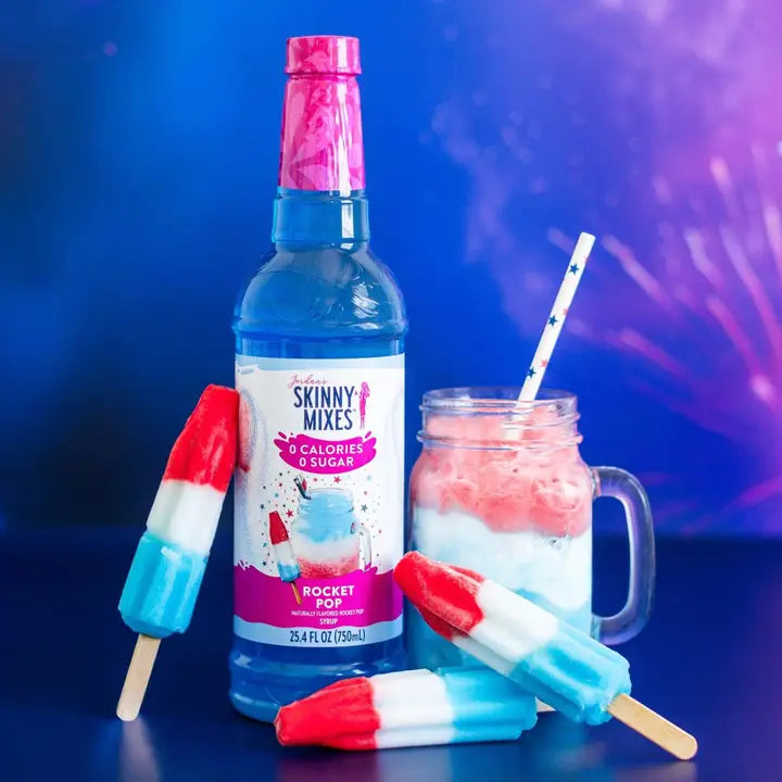 Jordan's Skinny Mixes Sugar Free Rocket Pop Syrup - Lto