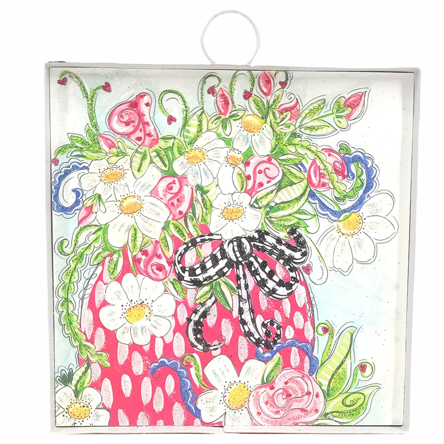 The Round Top Collection Mini Art Spring Flowers