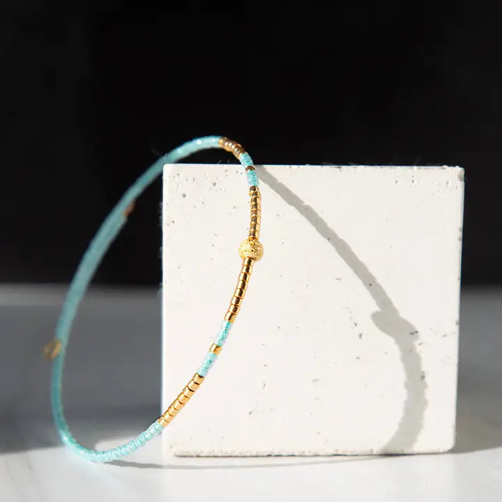 Lenny & Eva Sprinkles Bangle-Turquoise