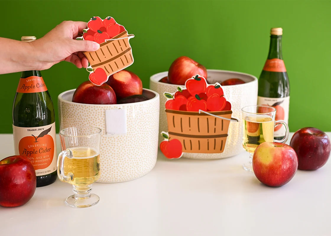HAPPY EVERYTHING! BASKET OF APPLES MINI ATTACHMENT