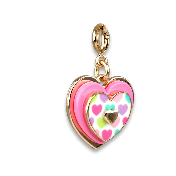 Charm It! Gold Layered Heart Charm