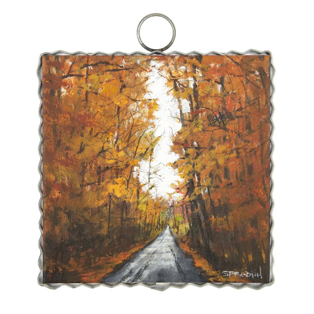 The Round Top Collection Mini Fall Road Print