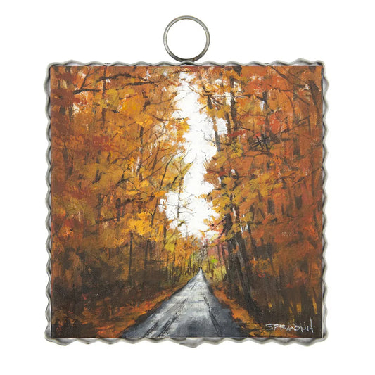 The Round Top Collection Mini Fall Road Print