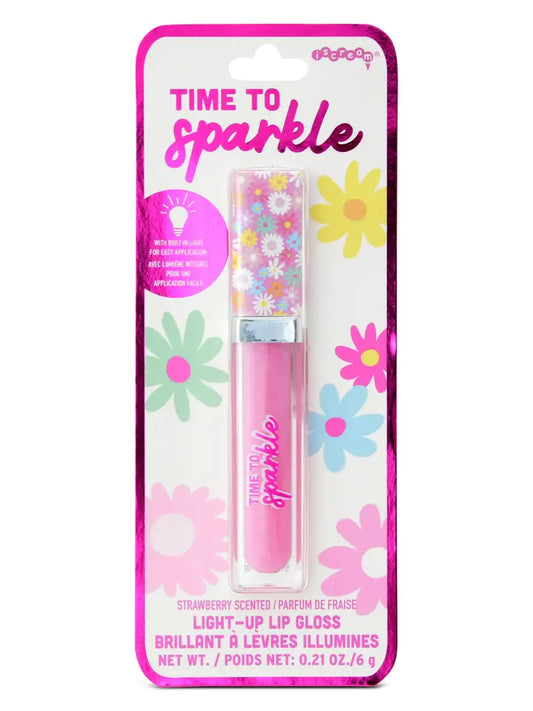 Iscream Time To Sparkle Light Up Lip Gloss