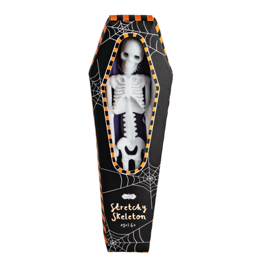 MUD PIE WHITE STRETCHY SKELETON
