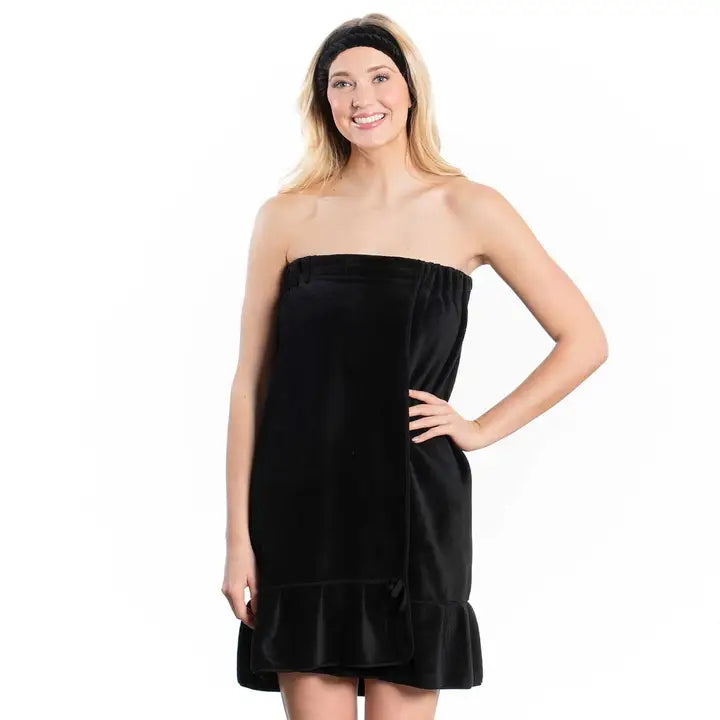 Bella Sleep + Spa Wrap - Black