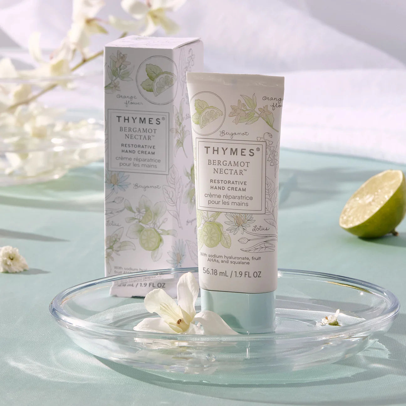 Thymes Bergamot Nectar Restorative Hand Cream