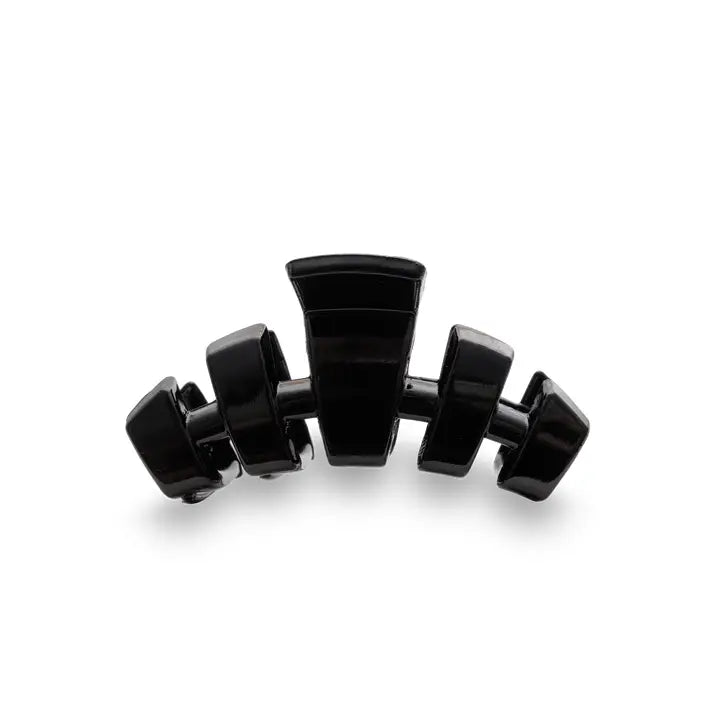 Teleties Classic Jet Black Tiny Hair Clip