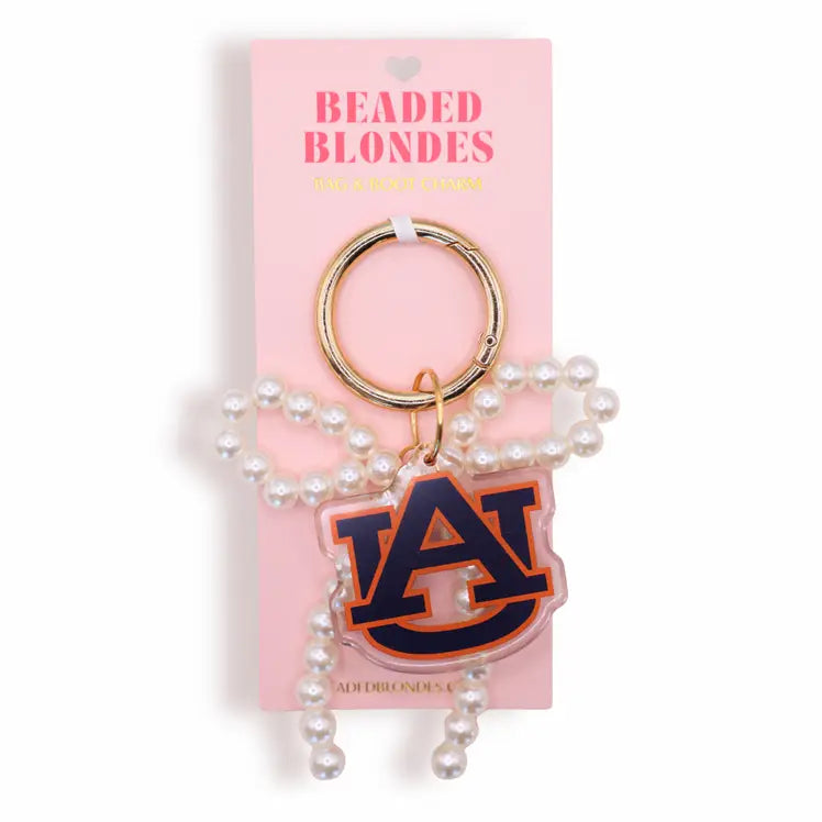 Beaded Blondes Auburn Bag & Boot Charm