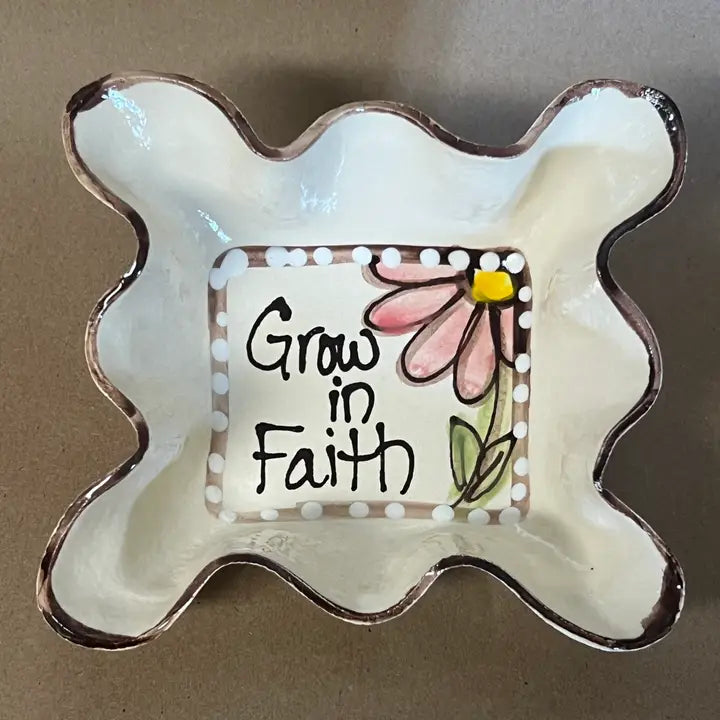 Heartfelt Traditions Side Dish Bowl ("Grow in Faith")