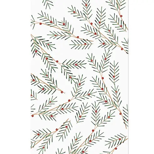 Pulp X Guest Napkin Set of 21 Slim Holly