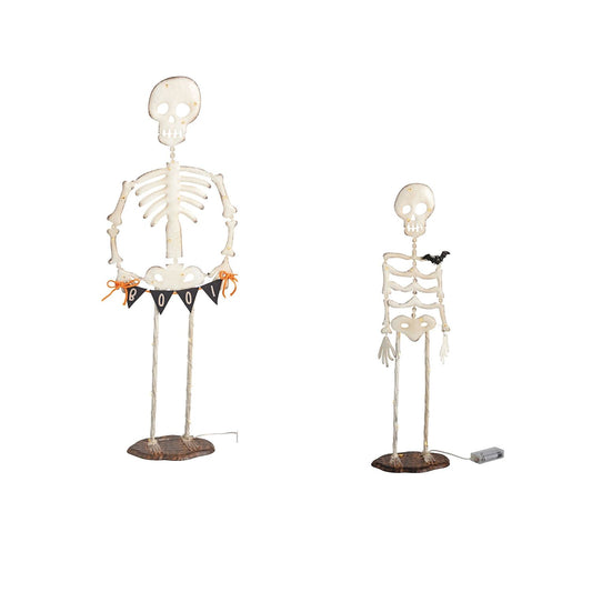 MUD PIE LIGHT-UP SKELETONS