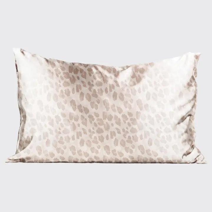 Kitsch Satin Pillowcase Standard - Leopard