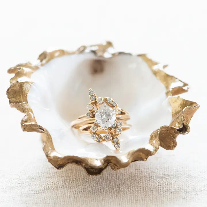 Grit and Grace Studio Oyster Jewelry Dish
