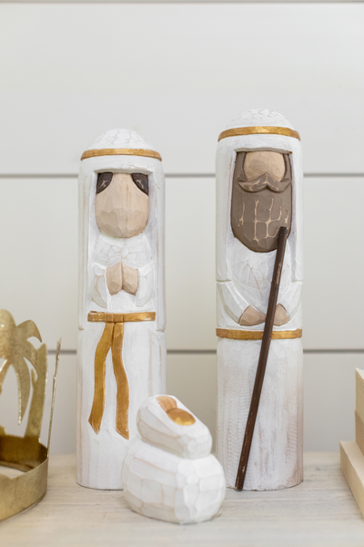 MUD PIE NATIVITY SITTER SET