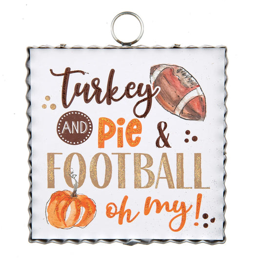 The Round Top Collection Mini Beck's Turkey Pie - Fall - Mini-Art