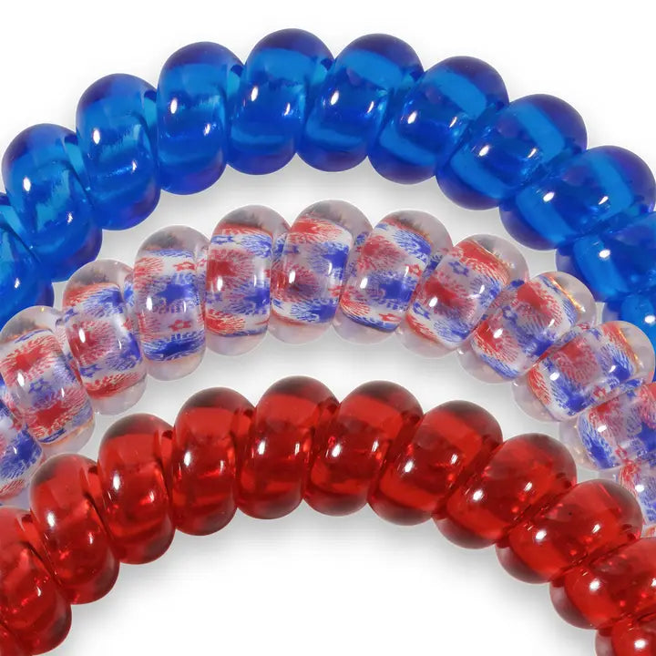 Teleties Patriot Pop Small Hair Ties