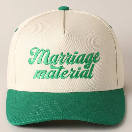 Marriage Material Two Tone Trucker Hat