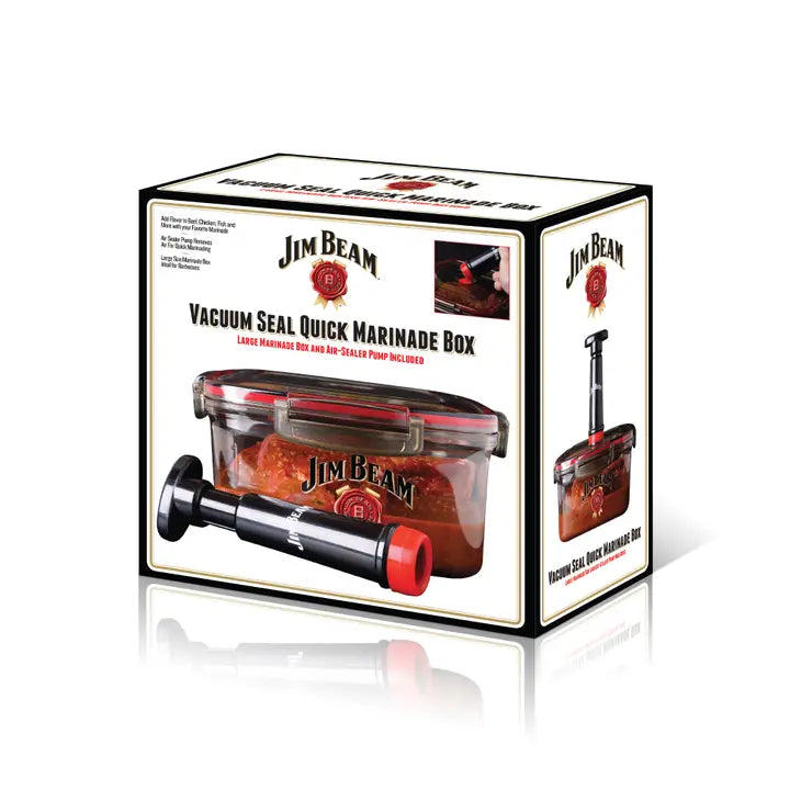 Jim Beam Vacuum Sealed Marinade Box