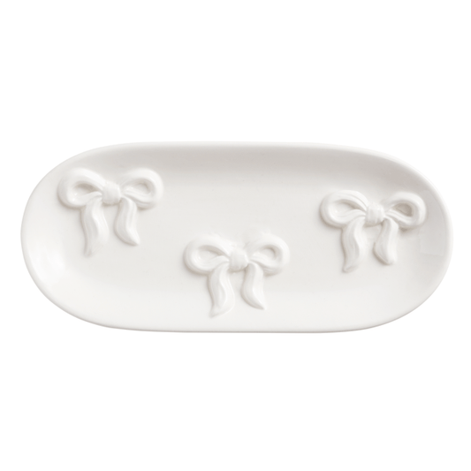 MUD PIE THREE BOWS EVERYTHING TRAY