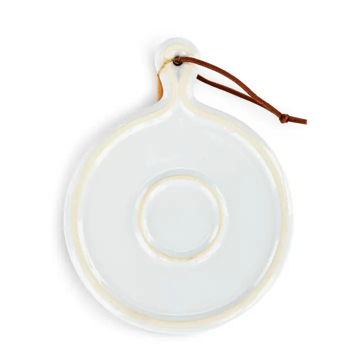 Demdaco Spring Cardinal Mini Ceramic Serving Board