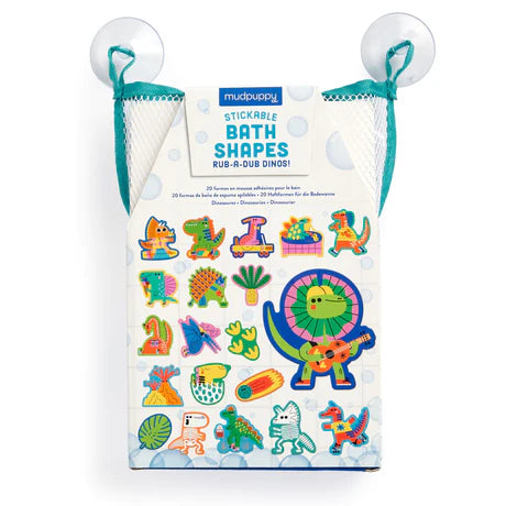 Mudpuppy Stickable Foam Bath Shapes