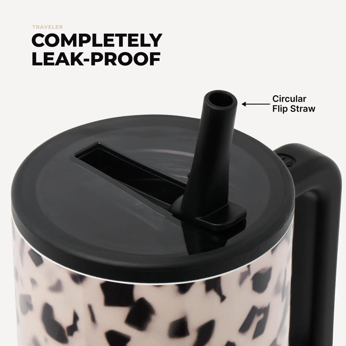 Blonde Tortoise HydroJug 20 oz Traveler Tumbler