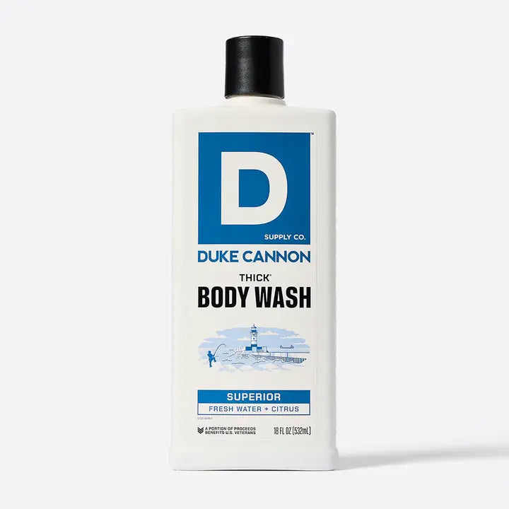 Duke Cannon Body Wash - Superior 18oz