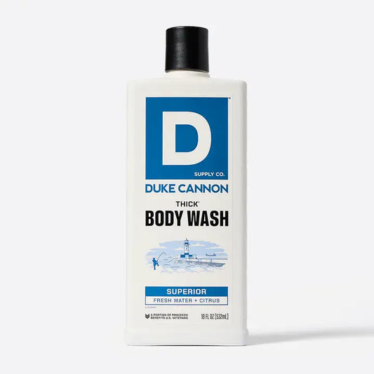 Duke Cannon Body Wash - Superior 18oz
