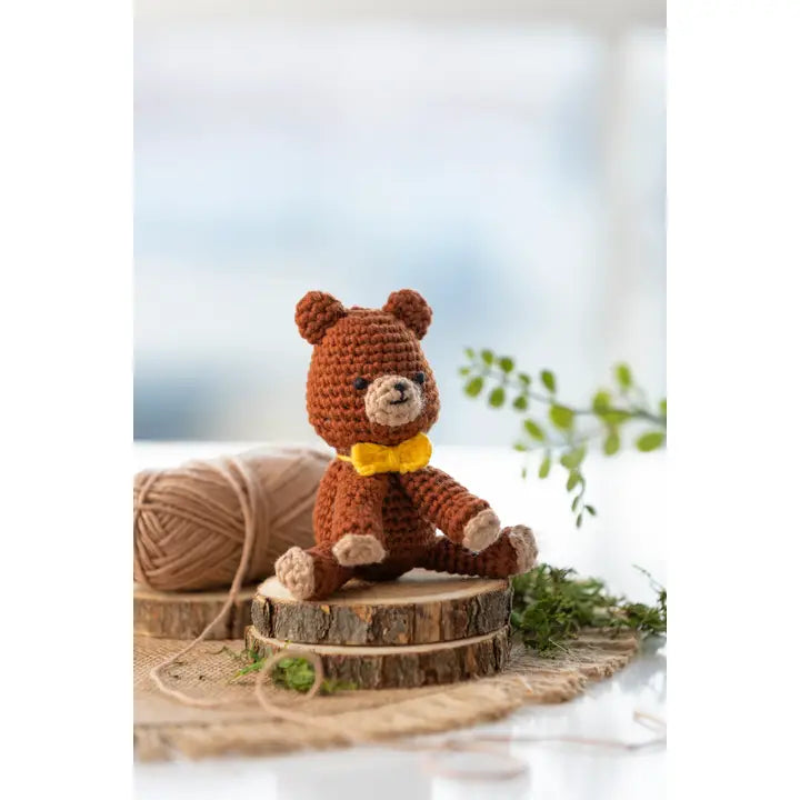 Crochet Forest Critters Amigurumi Kit Bear