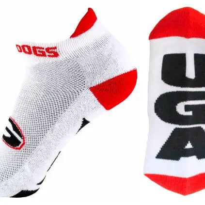 Donegal Bay Georgia Bulldogs White Footies