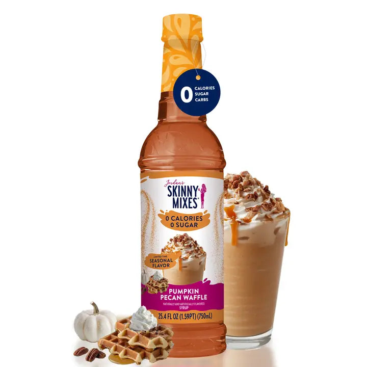 Jordan's Skinny Mixes Sugar Free Pumpkin Pecan Waffle Syrup