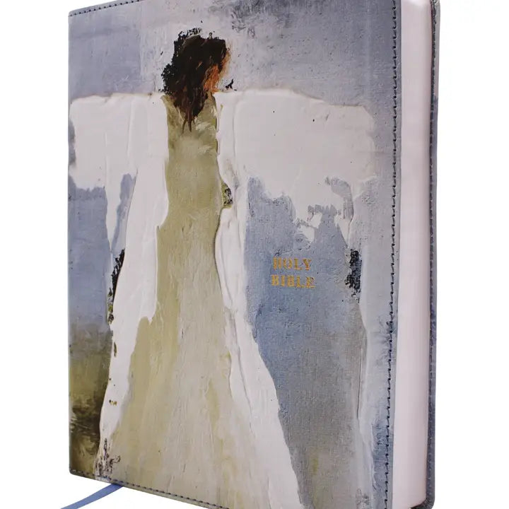 Amplified Bible Anne Neilson Angel Art Leathersoft Blue