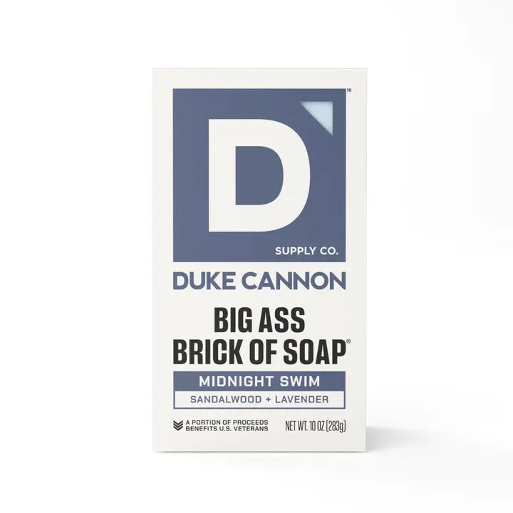 Duke Cannon Big Ass Brick of Soap- Midnight Swim