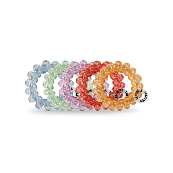 Teleties Spiral Hair Coil | Tiny | Technicolor Dreams