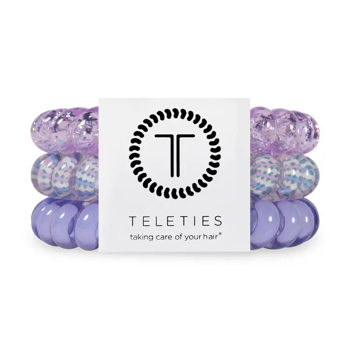 Teleties Spiral Hair Coils | Large | Lavender Mist