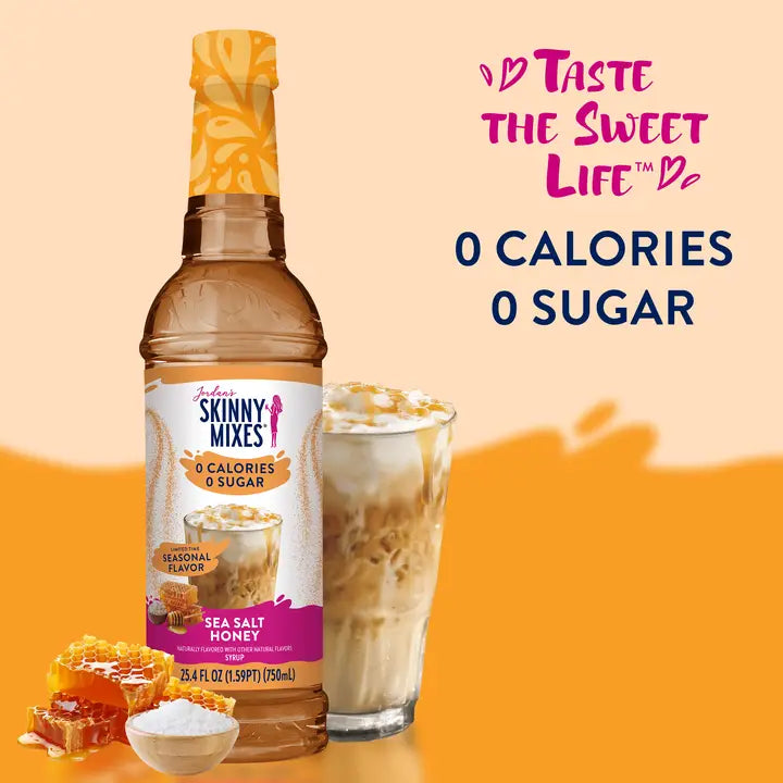 Jordan's Skinny Mixes Sugar Free Sea Salt Honey