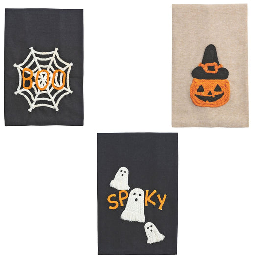 Mud Pie Halloween Glow Rope Towels