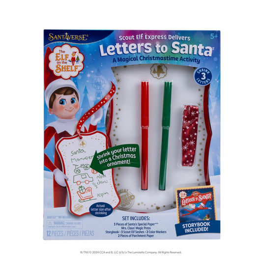 The Elf on the Shelf Scout Elf Delivers Letters to Santa