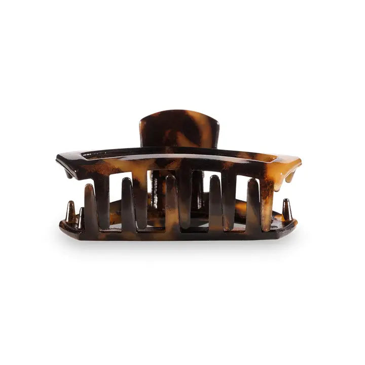 Teleties Open Hair Clip | Tiny | Tortoise