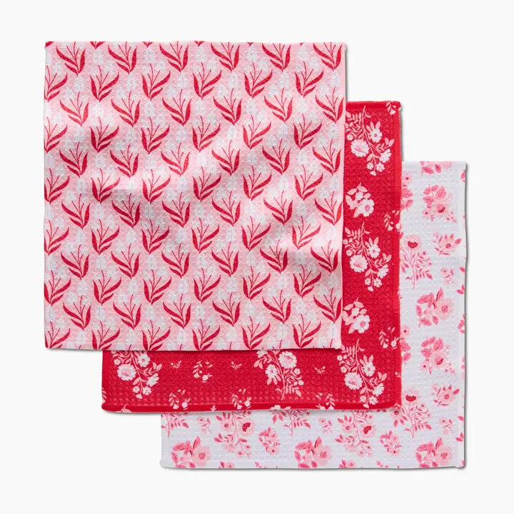 Geometry Cupid Garden Dishcloth Set