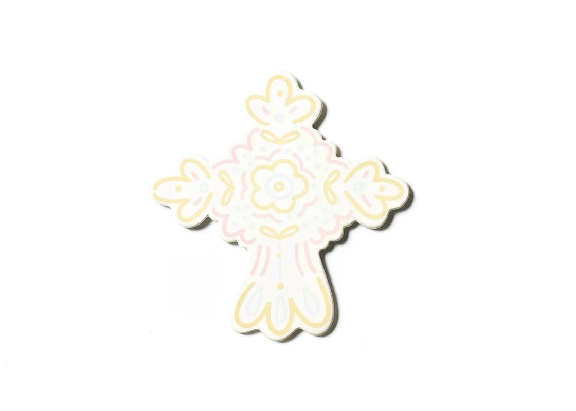 HAPPY EVERYTHING! PASTEL FANCIFUL CROSS BIG ATTACHMENT