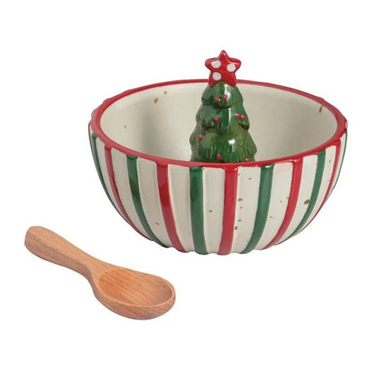 Mud Pie Tree Farm Christmas Candy Dish