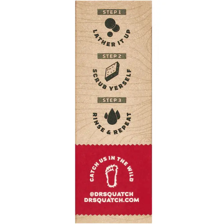 Dr. Squatch Sandalwood Summit Bar Soap