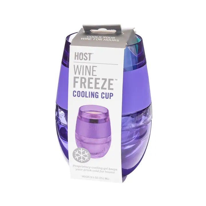 HOST Wine Freeze™ Cooling Cup Cooling Gel in Translucent Purple
