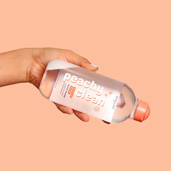 My Spa Life Peachy Clean Micellar Water & Hyaluronic Acid Makeup Remover
